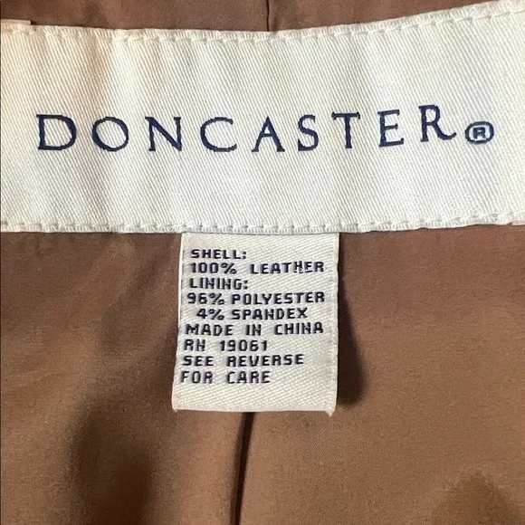 Doncaster Open Leather Jacket - Picture 5 of 9